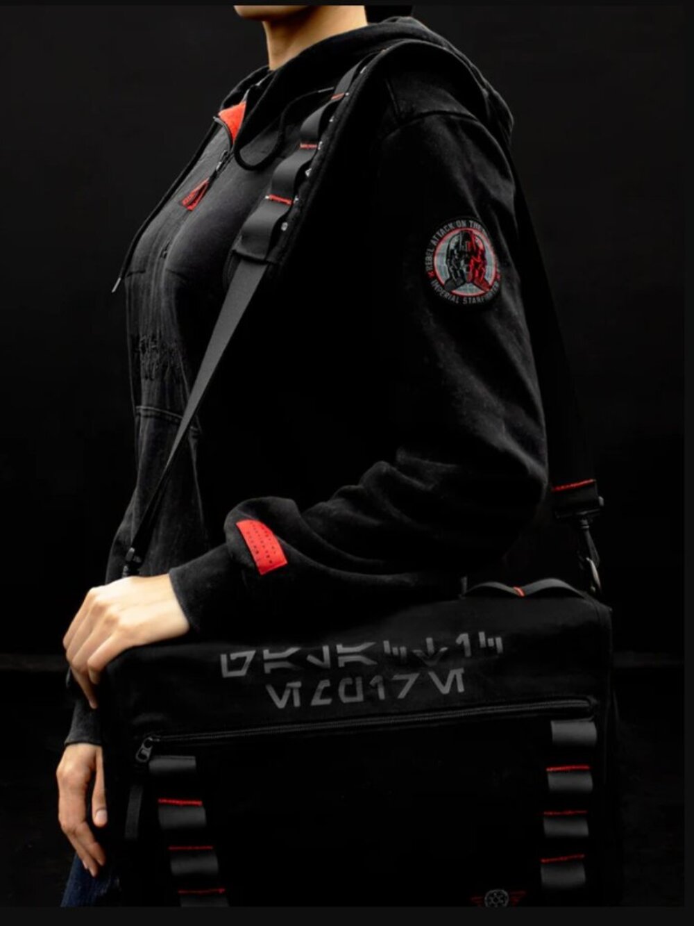 CultureFly Star Wars Galaxy Box Messenger Bag